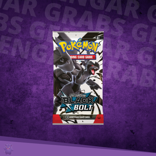 English Black Bolt Booster Pack Gengar Grabs English Black Bolt Booster Pack Gengar Grabs