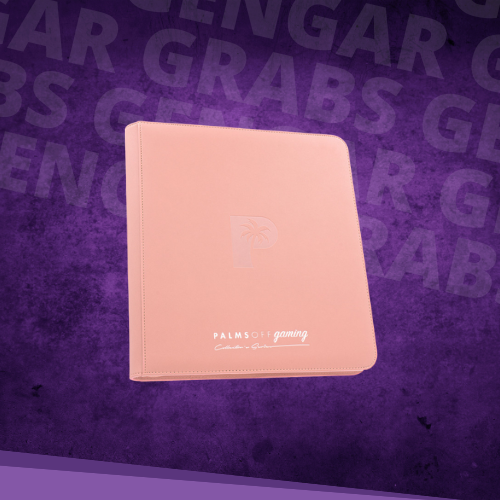 Collector's Series 12 Pocket Zip Trading Card Binder - PINK