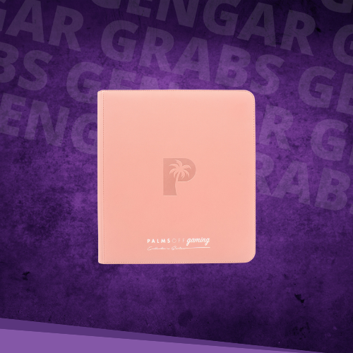 Collector's Series 12 Pocket Zip Trading Card Binder - PINK