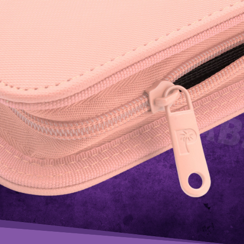 Collector's Series 12 Pocket Zip Trading Card Binder - PINK