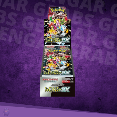 Shiny Treasure EX Booster Box Gengar Grabs Shiny Treasure EX Booster Box Gengar Grabs