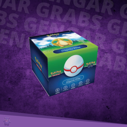 Pokemon TCG Go Premier Deck Holder Collection Dragonite VSTAR