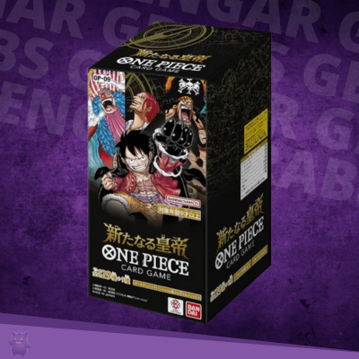 One Piece - The New Emperor OP-09 Booster Box (Japanese) Gengar Grabs One Piece - The New Emperor OP-09 Booster Box (Japanese) Gengar Grabs