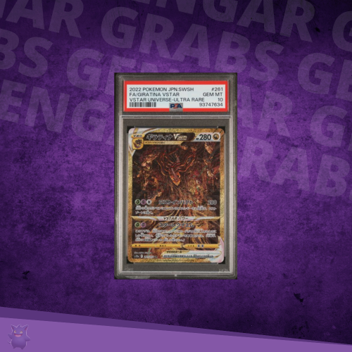 2022 Pokémon JPN SWSH Giratina VSTAR Ultra Rare FA PSA 10 – VSTAR Universe