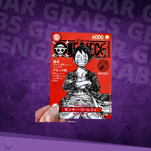 Monkey D. Luffy ST21-014 One Piece Magazine Vol 2 Promo Card