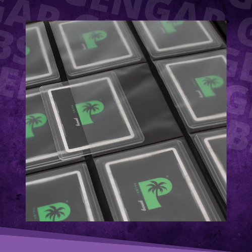 Palms Off Gaming - Collector's Series TOP LOADER Zip Binder – MATTE (108 Capacity)