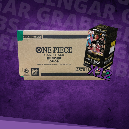 One Piece Card Game - The New Emperor OP-09  x12 (Sealed Case) [Japanese]