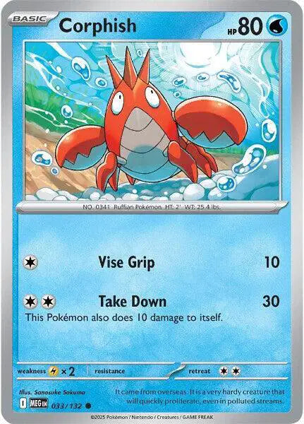Corphish [Reverse Holo]