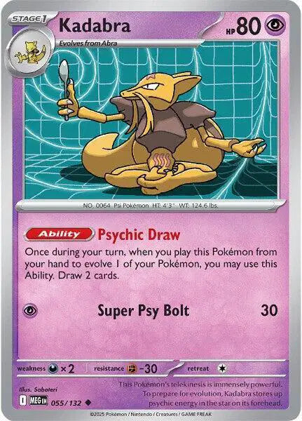 Kadabra [Reverse Holo]