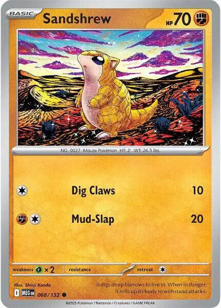 Sandshrew [Reverse Holo]